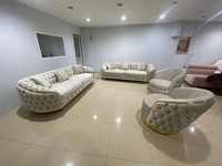 Designer Wohnzimmer Set Besteht Aus 2X 3-Sitzer Sofas+2X Sessel 4Tlg.
