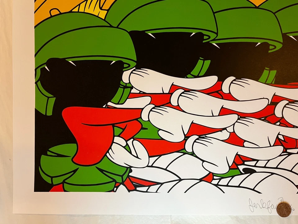 JERKFACE | Greetings Jerklings (2014) • Signed / Numbered • Rare LE Screenprint - Bild 4 von 4