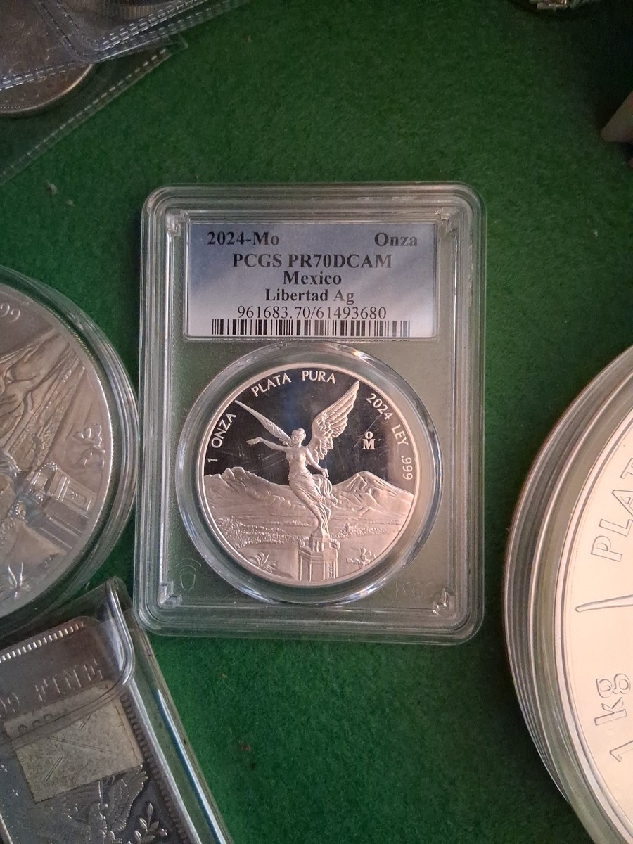 2024 PCGS PR70DCAM Mexican Silver Libertad Ag Proof 1 Ounce Onza