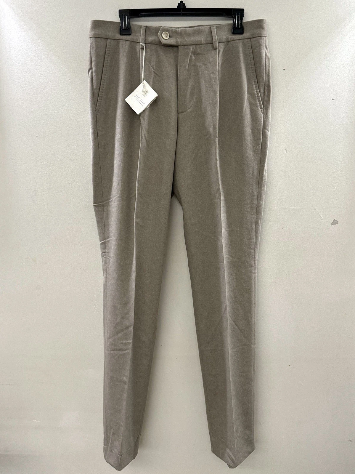 Brunello Cucinelli — BRUNELLO CUCINELLI MEN’S LIGHTWEIGHT WOOL TROUSERS SZ. 48 EURO — NWT