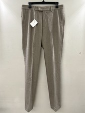 BRUNELLO CUCINELLI MEN  S LIGHTWEIGHT WOOL TROUSERS SZ. 48 EURO   NWT