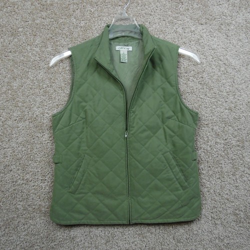 Orvis Quilted Vest Womens Size S 