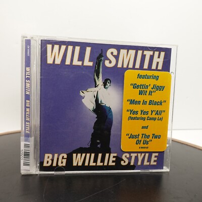 Big Willie Style by Will Smith (CD, Nov-1997, Columbia (USA)) HYPE STICKER