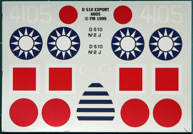 FM FONDERIE MINIATURE 1/48 #FM6005 - DEWOITINE D510 EXPORT intatto out of stock - Immagine 4 di 4