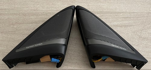 BMW G30 G31 F90 HARMAN KARDON LAUTSPRECHER HOCHTÖNER ABDECKUNGEN SET VORNE & HINTEN - Bild 4 von 6