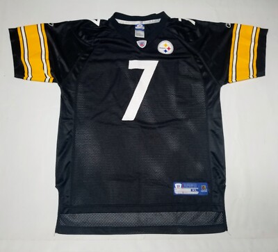 Pittsburgh Steelers Ben Roethlisberger #7 Reebok Jersey Youth XL 18-20