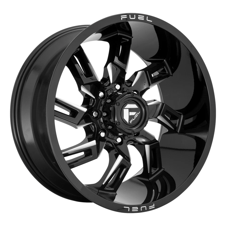 20 Inch Black Wheels Rims Fuel Lockdown D747 20x10 FOR Jeep Wrangler Gladiator - Image 3 of 4
