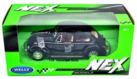 Welly 1:24 KäFer Volkswagen Vw Beetle Farbe Schwarz