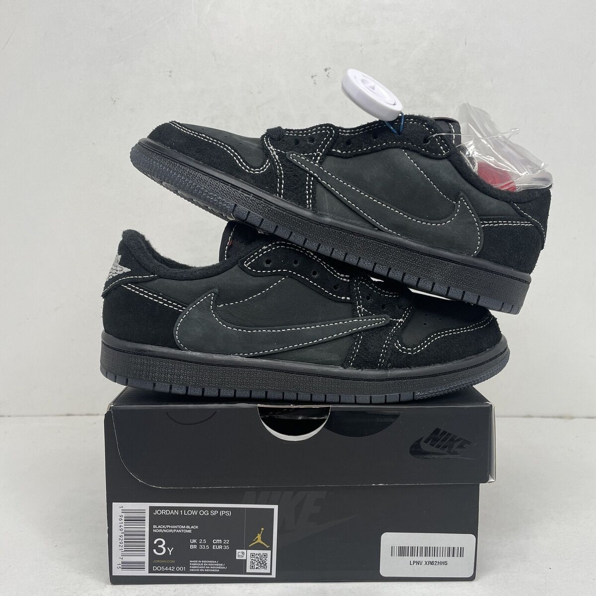 Nike Air Jordan 1 Low OG SP x Travis Scott “Black Phantom Nike Air Jordan 1 Low OG SP x Travis Scott “Black Phantom