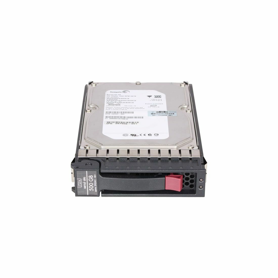 HP HDD 500 Go Serveur 3.5" – Hotplug SATA – Réf 395501-002
