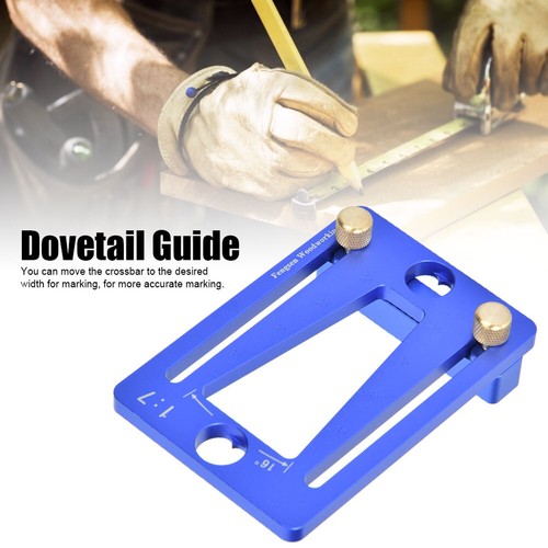 Woodwork Dovetail Guide Template Dovetail Marking Tool Woodworking Scriber Gauge - Picture 8 of 10