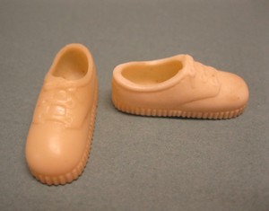 barbie doll tennis shoes