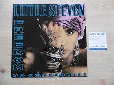 Little Steven Autogramm signed LP-Cover "Freedom - No Compromise" Vinyl ACOA