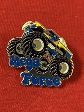 Mega Force Monster Truck collectible lapel pin, tie tack, hatpin museum 4X4