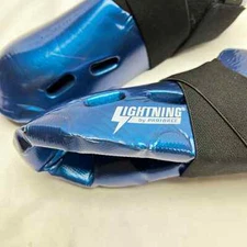 Lightning by Proforce Blue Sparring Gear Kicks 8 8.5 Foot Protection MMA Karate