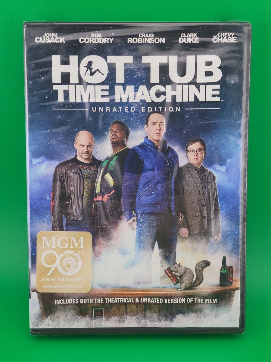 Hot Tub Time Machine Unrated Edition NEW Sealed DVD John