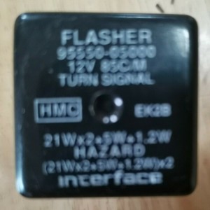 Kia hyundai flasher