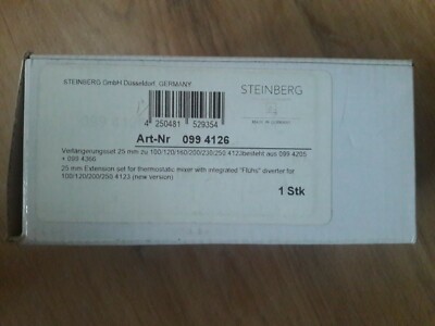 Steinberg Verlängerungsset UP m. integr. Umsteller 25mm