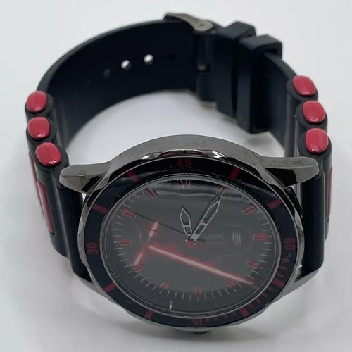 Kylo Ren Watch Mens 43mm Case Star Wars Quartz Three Hands Analog - Picture 5 of 13