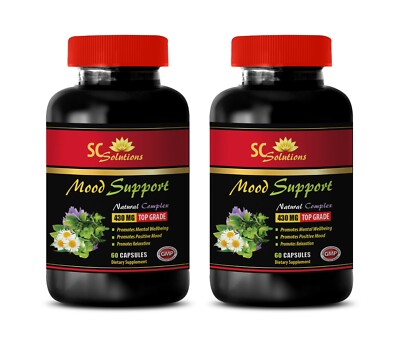 immune support supplement - MOOD SUPPORTER - anti inflammation diet plan 2 BOTTL