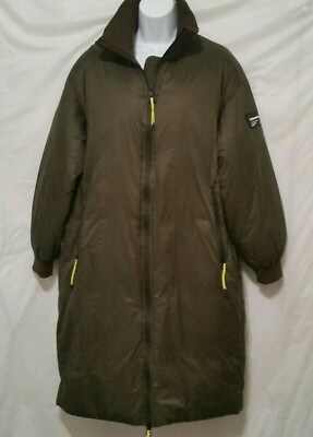ZARA LIMITED EDITION WATER AND WIND PROTECTION PUFFER COAT KHAKI