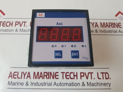 Automatic electric ass96d digital a.c.ammeter 0-600.0 aac