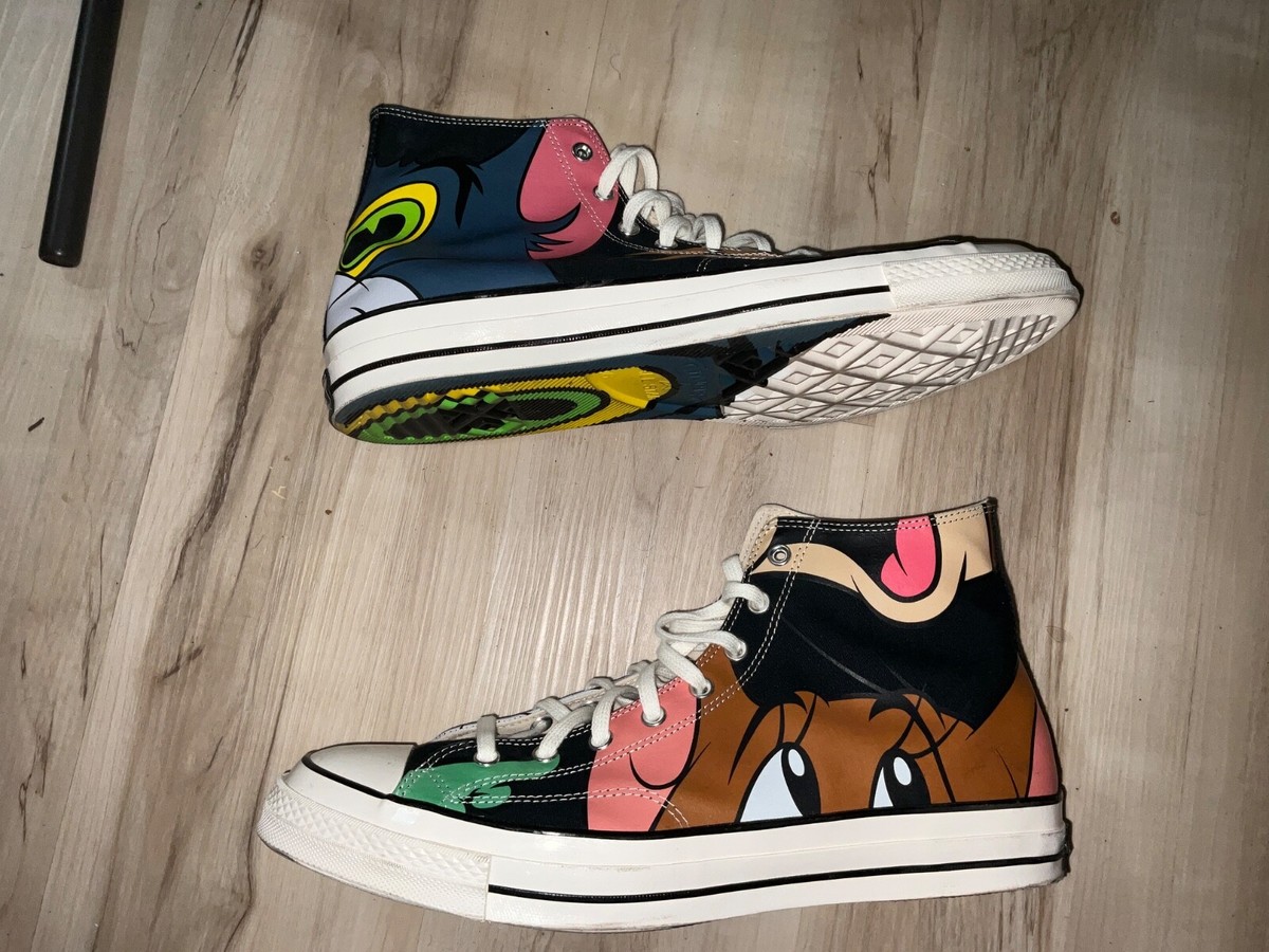 NEW MEN'S CONVERSE X Tom and Jerry Chuck 70 Shoes A15110C Wonka