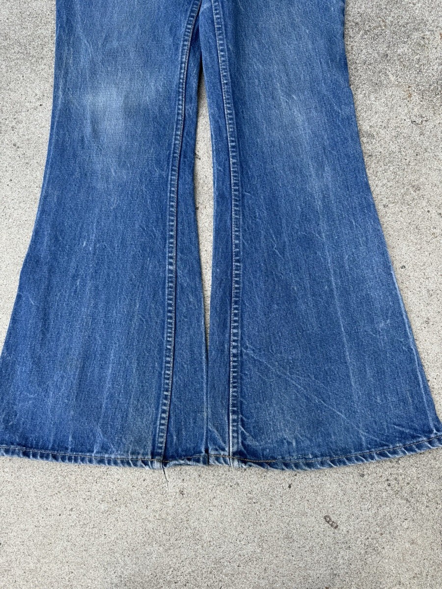 684 Levi’s Vintage 1980s Levis 646-0217 Orange Tab Flared Jeans 42