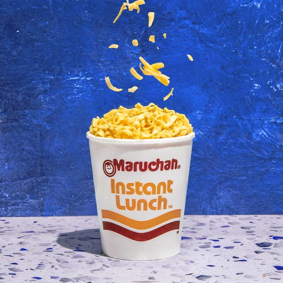 Maruchan Instant Lunch Cheddar Cheese Ramen Noodle Soup Microwaveable