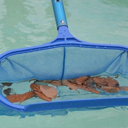 Pool Leaf Rake, Heavy Duty Skimmer Net Cleaning Tool, Fine Mesh Net Bag Catcher - Picture 9 of 10