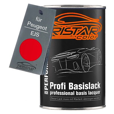 Autolack Dose spritzfertig für Peugeot EJS Rouge Bahia Basislack 1,0L