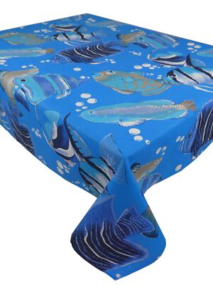 Tischdecke quadratisch und rechteckig Baumwolle FISCHE