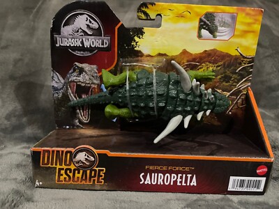 *NIB* 2021 Mattel Jurassic World Dino Escape Fierce Force Sauropelta HBY67
