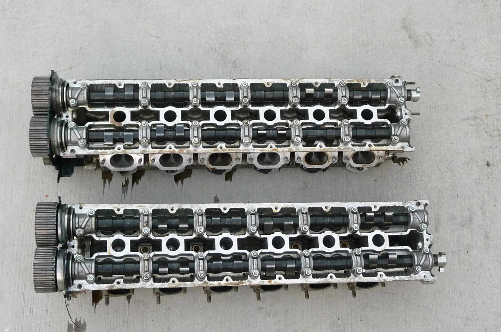 1995-1998 Ferrari 456 GT Complete Right & Left Cylinders Head Head Covers 153193
