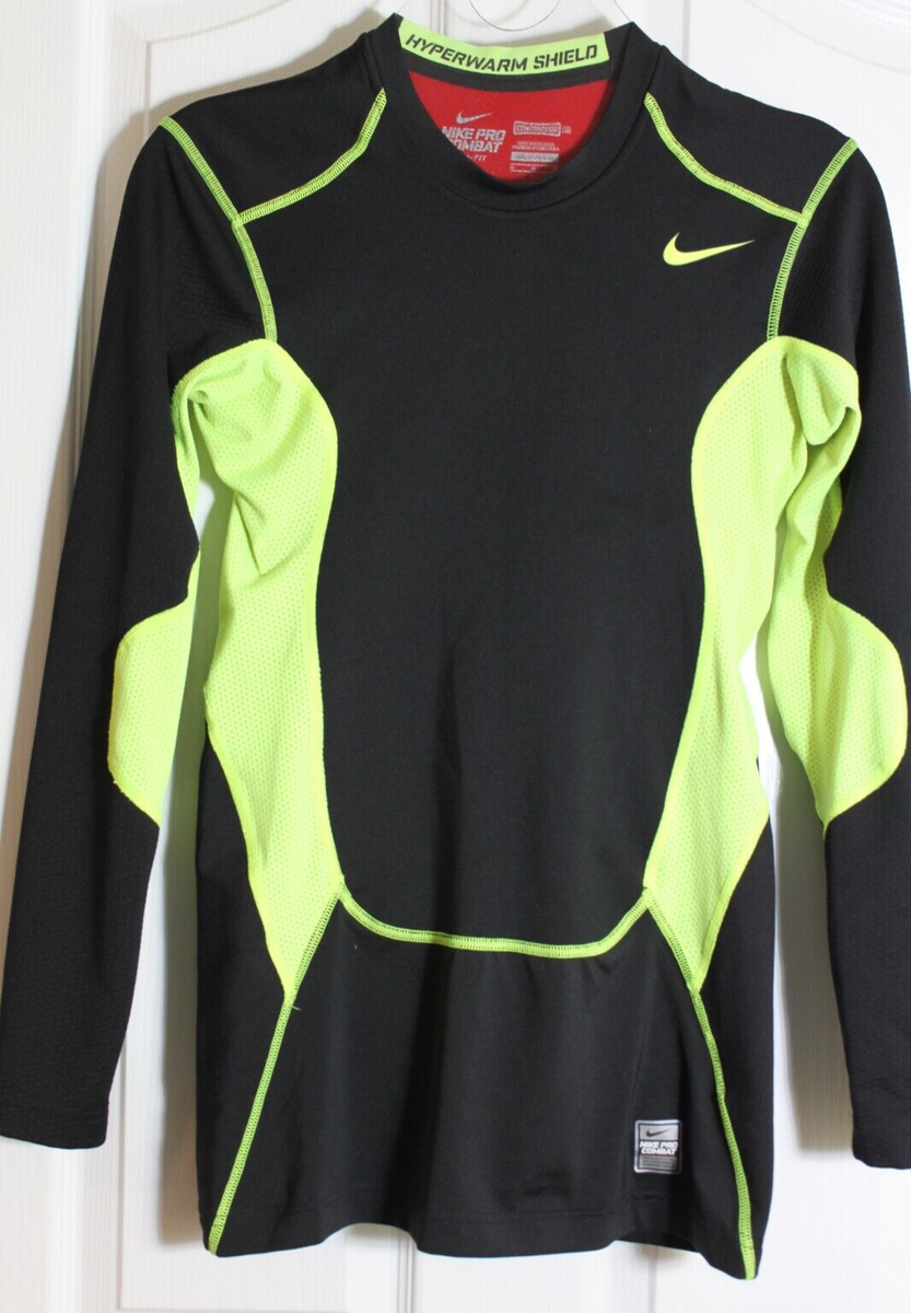 Nike Hyperwarm Shield Dri-Fit Pro Combat Boys Youth Size Nike Hyperwarm Shield Dri-Fit Pro Combat Boys Youth Size