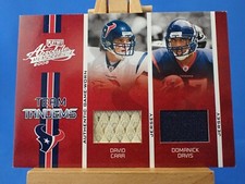 David Carr Dominck Davis Absolute 2005 Team Tandems dual jersey /150