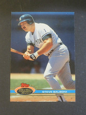 1991 TOPPS STADIUM CLUB STEVE BALBONI NEW YORK YANKEES CARD #134!!!!