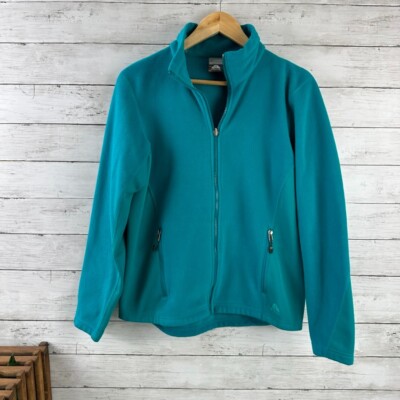 Vintage NIKE ACG Jacket Womens green medium Fleece Long Sleeve Full Zip