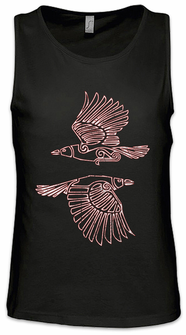 ALTRA Canotta uomo Hugin And Munin III Odino Thor norreni vichinghi rune vichinghi