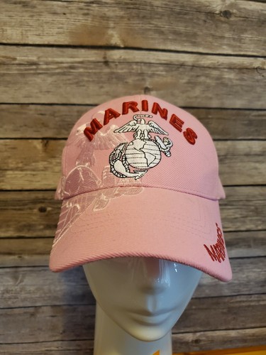 Marine mom wife Cap USA Pink Hat 