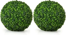 Goplus 2 PCS 15.7-inch Artificial Plant Decorative Sphere