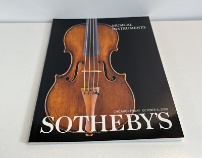Sotheby's 2000 Musical Instruments Catalog Battista Guadagnini
