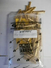 12- Gold Tip 100 grn Brass .246 Insert! carbon arrow shaft hunter xt pro inserts