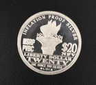 2009  NORFED $20   Proof   1 Oz .999 Silver Round UNC