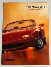 Mint Original 1997 Mazda Miata Sales Brochure/Catalog 6 Pages!