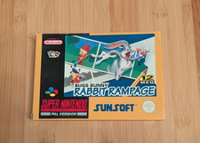 Bugs Bunny Rabbit Rampage - Super Nintendo SNES Video Game - Boxed CIB - UKV