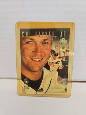 1996 Leaf Studio *GOLD #1 ~ One Of 500 Cal Ripken Jr. ~Orioles **SUPER RARE.!