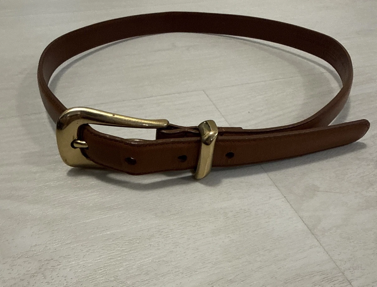 Coach vintage logo print brown belt size S Coach Size S Brown Belts for Women for sale | eBay main image 2