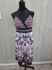 Womens Summertime Spring Cocktail Dress Size M Boho Night Out Clubwear