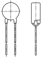10Pcs B59880C0130A070 PTC Thermistors 880A 130A 70 3X2.5 PTC Thermistor
